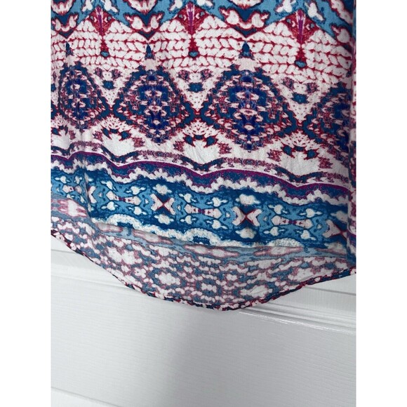 Impeccable Pig Women’s Large Tank Top Multicolored Soft V Neck EUC - Picture 3 of 6